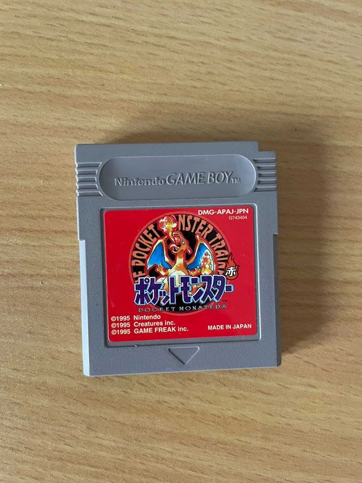 Pokémon Red (Game Boy) – Versão Japonesa