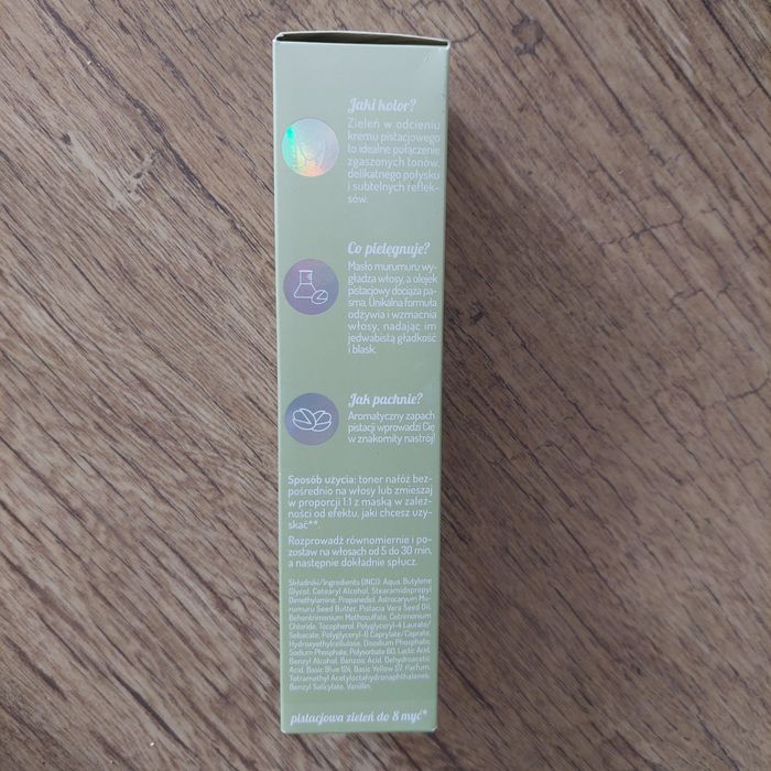 Toner pistacjowy