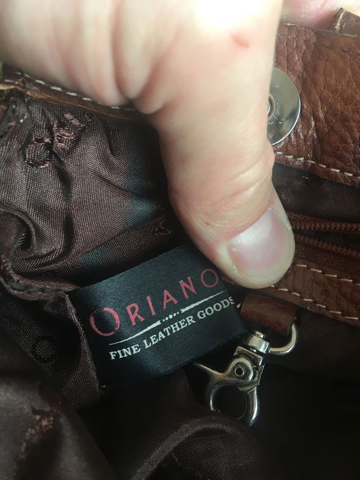 Stylowa torebka damska Oriano - naturalna skóra 100%