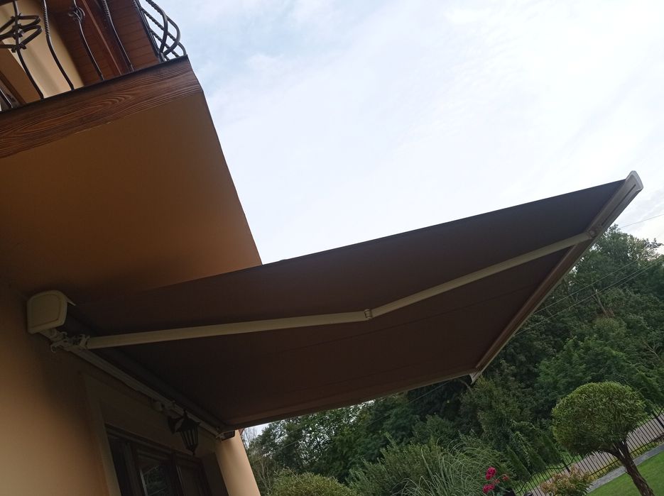 Markiza tarasowa przyścienna sterowana 4x3