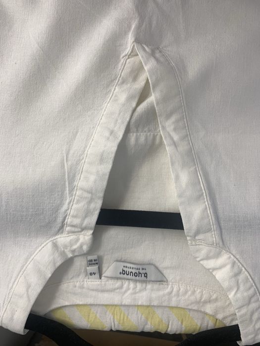 Белое легкое платье (лен вискоза)