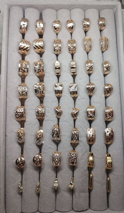 Сережки Xuping медзолото позолота/родій