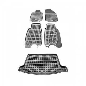 Комплект Резиновых Ковриков/Комплект Гумових Килимків На Всі Авто