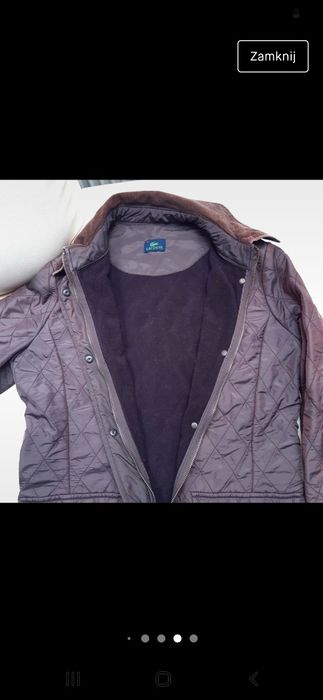 Kurtka Lacoste wiosenna  38 M Damska