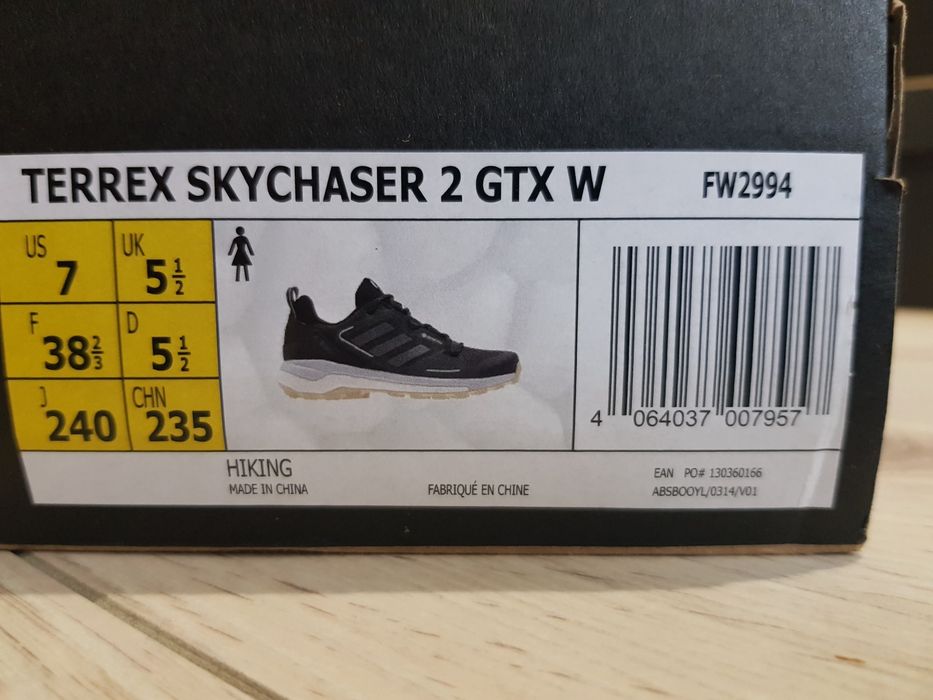 Adidas buty trekkingowe Terrex Skychaser GTX r.  38 2/3