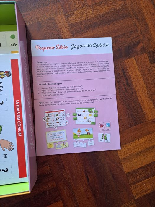 Jogo educativo de Leitura ( como novo)