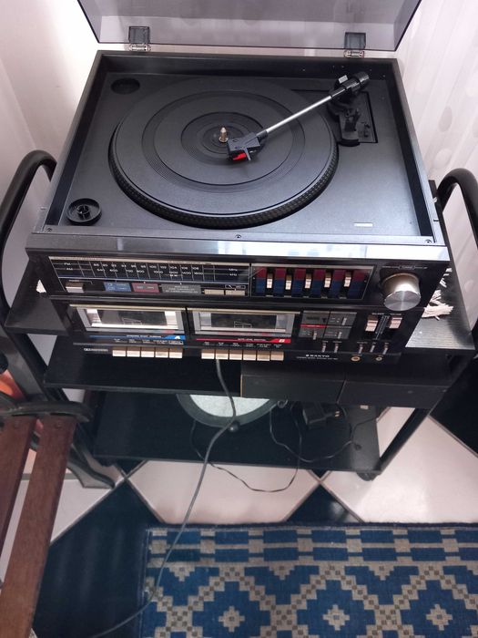 Aparelhagem antiga de vinil