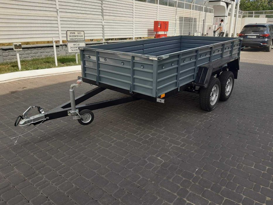 Прицеп двухосный есть Доставка в Изюм