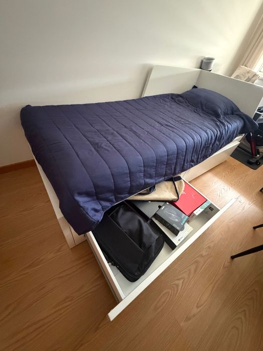 FLEKKE - cama extensível do IKEA com arrumação e colchões