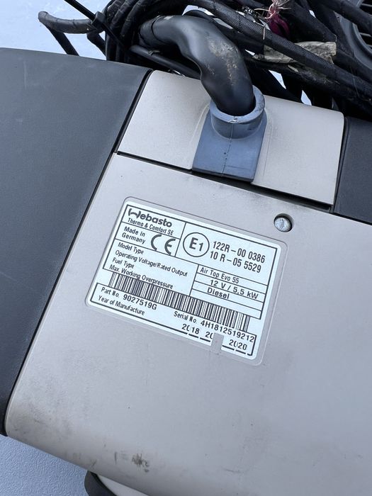 Автономка Webasto Ait Top Eva 55 12v 5.5 kWt / Thermo&Comfort SE
