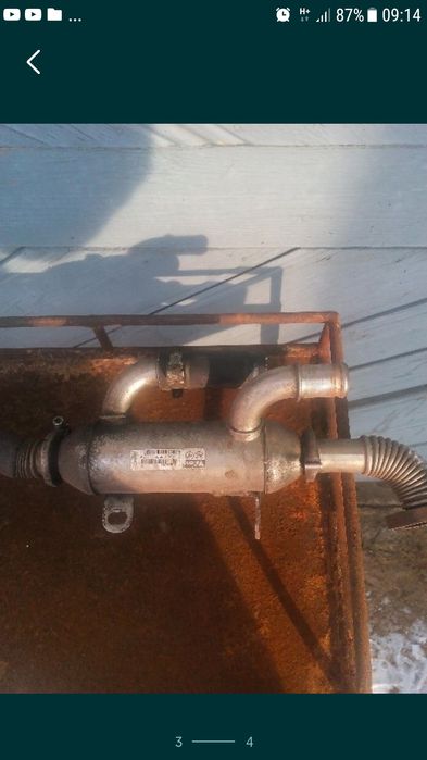 Теплообмінник єгр для пежо боксер 2005