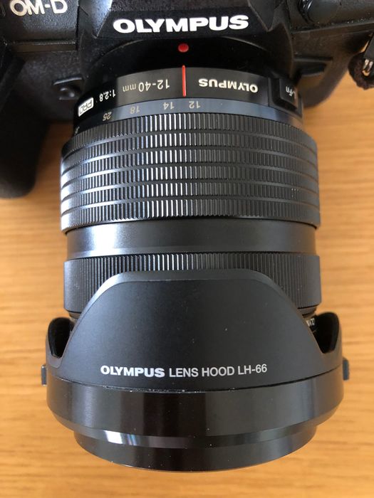 Olympus OM-D E-M1 II + Olympus lens 12-40 mm f 2.8 PRO