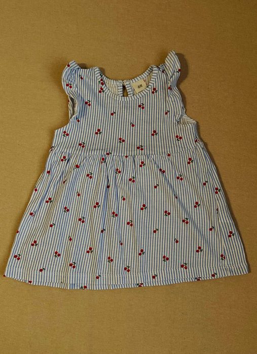 Zestaw sukienek dla dziewczynki H&M 68r, 4szt