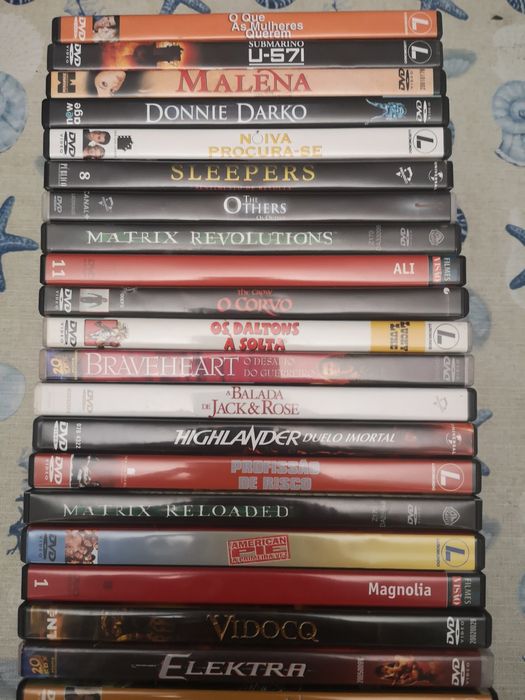 Vários filmes em dvd