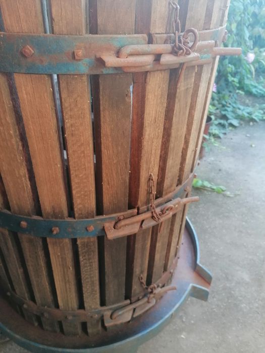 Prensa de emprensar uvas
