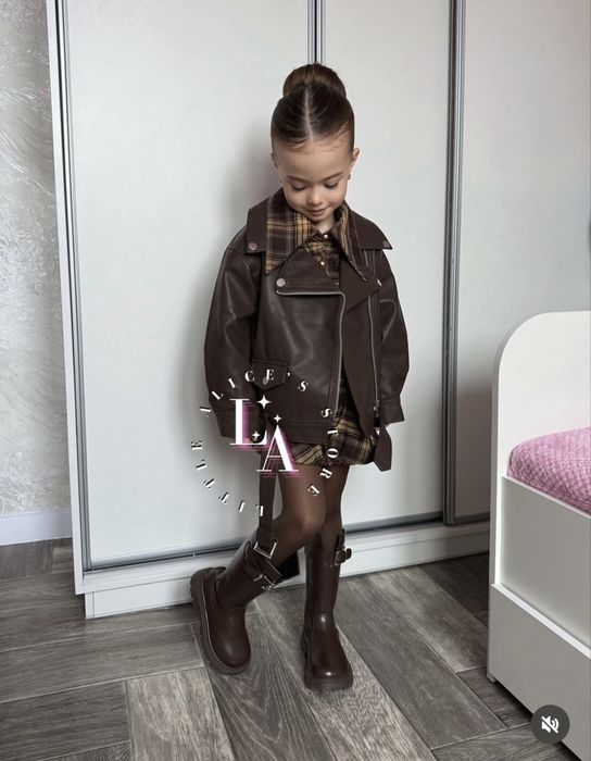 Косуха кожанка куртка дитяча