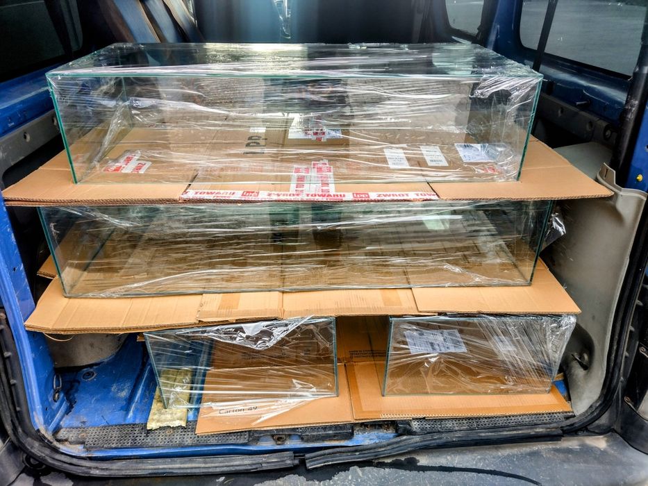 Akwarium proste 80x40x35 - 112 litrów OPTIWHITE