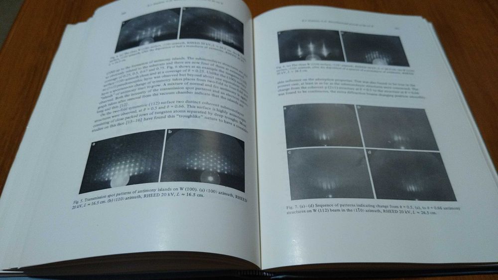 The solid-vacuum interface  Bootsma  Geus.