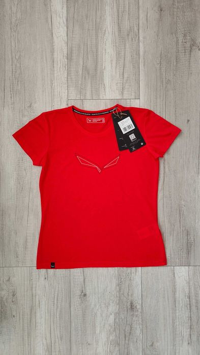 T-shirt Salewa Pure Eagle Frame Dry T-shirt Rozmiar L Kolor flame melange Cena reg. 176 zł