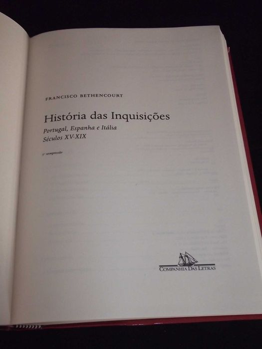 Livro História das Inquisições Francisco Bethencourt