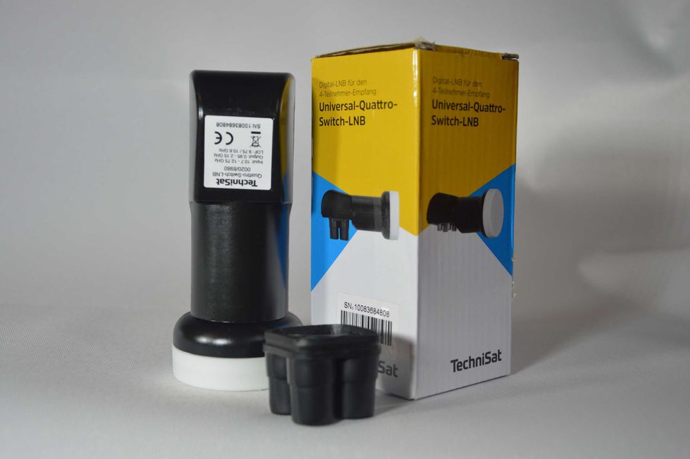 Konwerter Universal-Quattro-Switch-LNB – Nowy! Powystawowy!