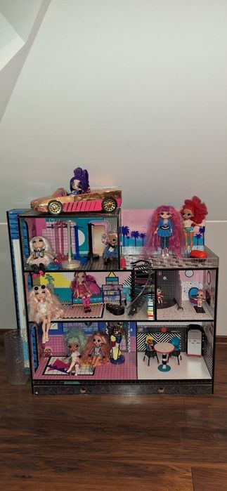 Drewniany domek LOL - Gratis - Lalki Samochód!