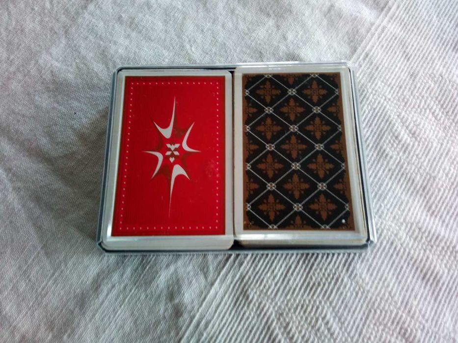 Conjunto de baralhos de cartas profissional VINTAGE, NOVOS!