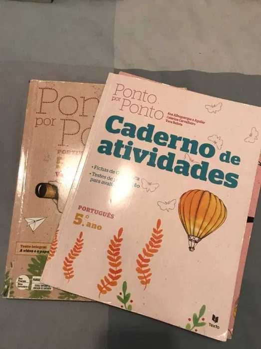 Ponto por Ponto Manual 5º, caderno, roteiros de leitura