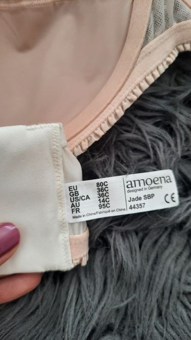 Zestaw 2 biustonoszy protetycznych Amoena r. 80 C