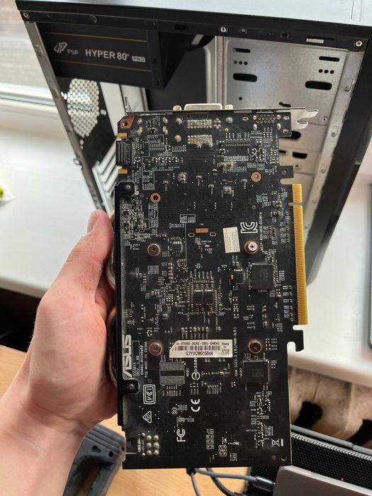 Відеокарта GTX 950 Strix, БЖ FSP HYPER 80+ PRO 550W, Чорний корпус)