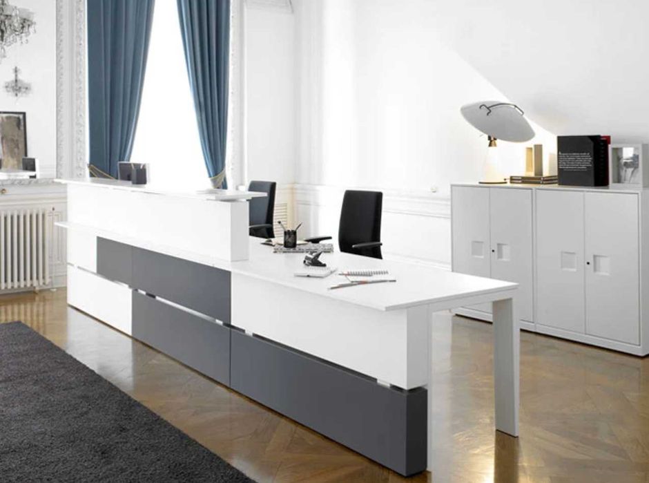 Balcão de recepção