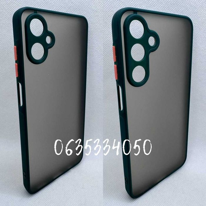 Чехол накладка для Samsung Galaxy A06 A16 матовый бампер защита камеры