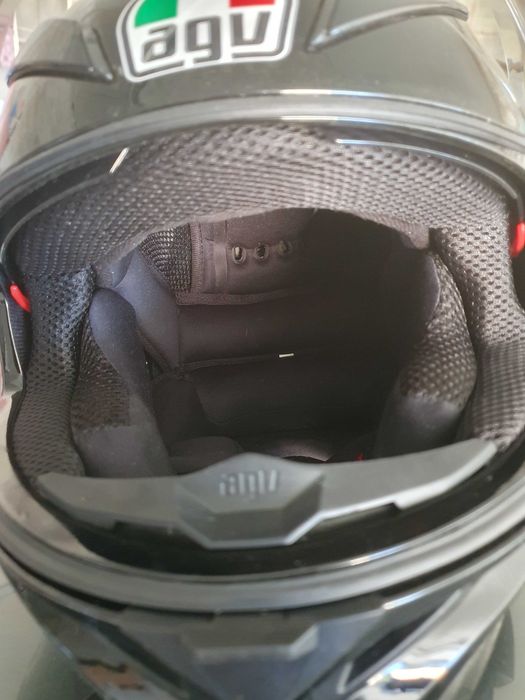 Agv capacete como novo