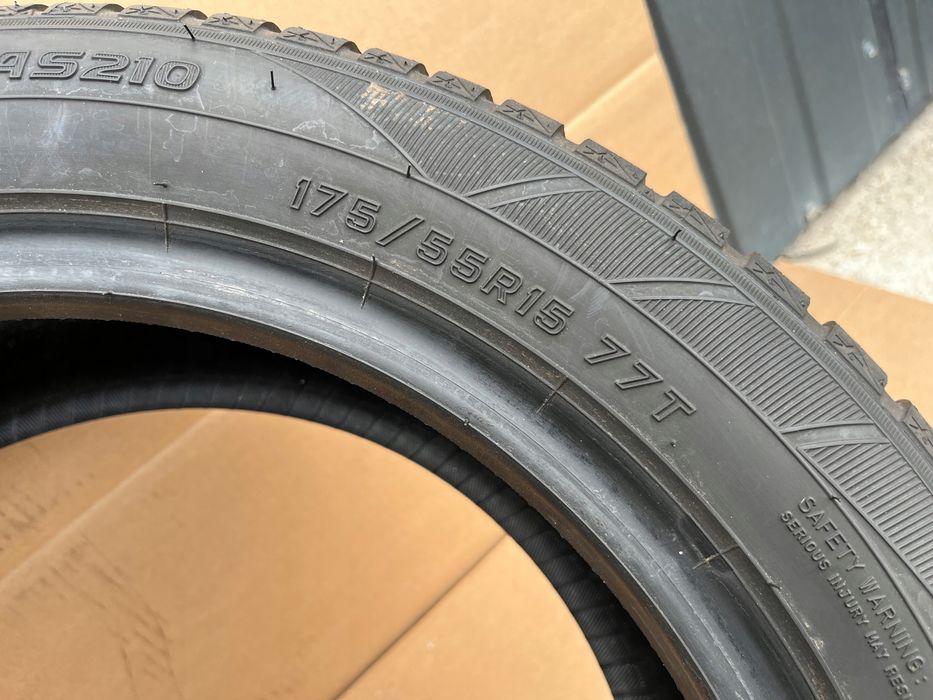 2x falken euroall season 175/55 r15 jak nowe