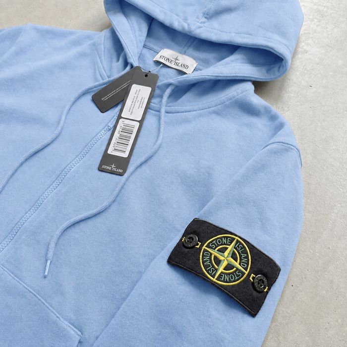 Олх доставка! Зіп-худі stone island | кофта Стон Айленд Блакитний | Стонік зіпка  S M L XL
