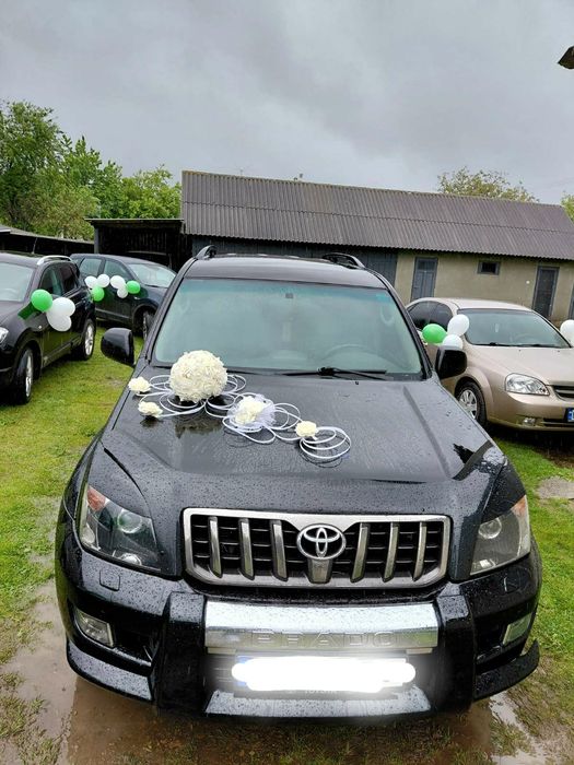 Прокат авто_Tойота Прадо 120_ (весілля)