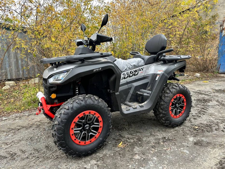 Квадроцикл Segway 1000 AT10L FULL Equipped (Grey+red) наявність
