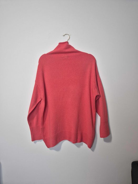 Wełniany sweter Massimo Dutti M/L, oversize, wełna, kaszmir