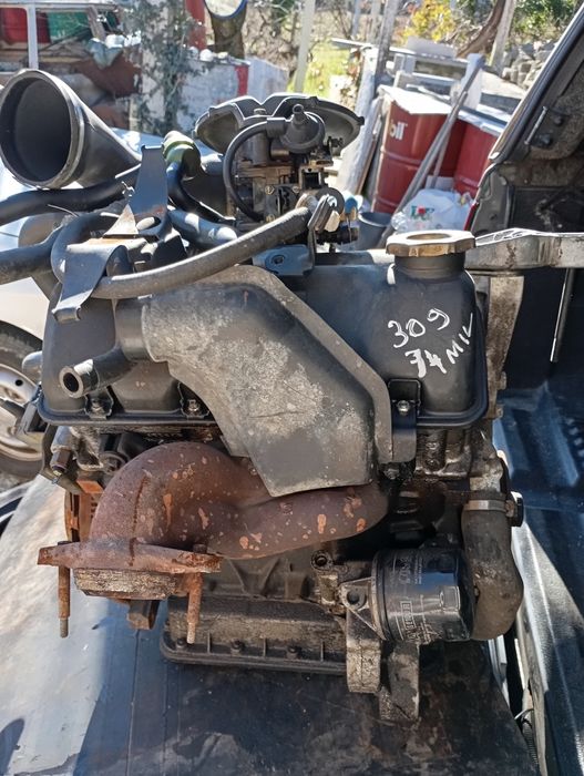 Motor e caixa  velocidades Peugeot 309