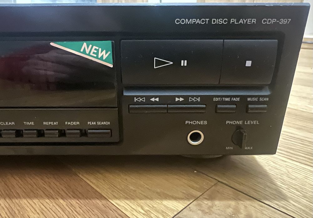 Odtwarzacz CD Sony CDP 397