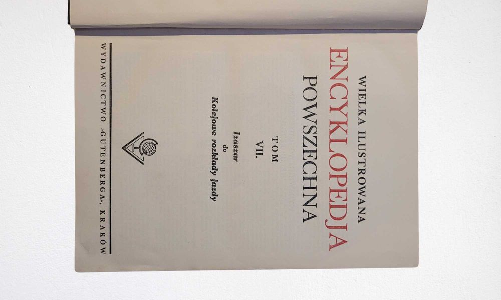Wielka Encyklopedja Powszechna Gutenberga - 20 tomów (1929 - 1932)