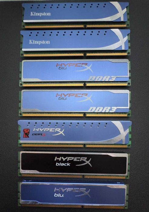 Память Kingston HyperX Fury ddr3(1333-1866) Mhz