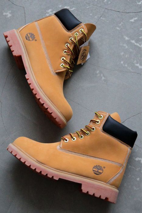 Черевики Timberland Waterproof Boot Brown | Руді | Жовті