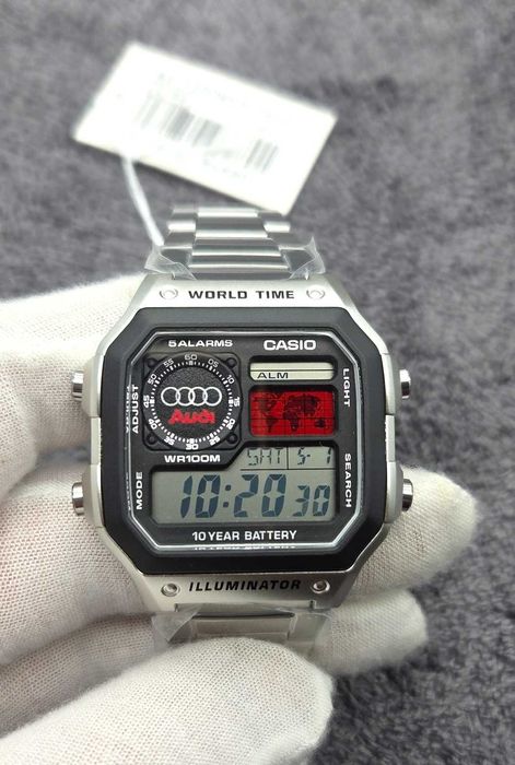Casio Royale AUDI MOD – AE-1200WHD – Fabrycznie Nowy