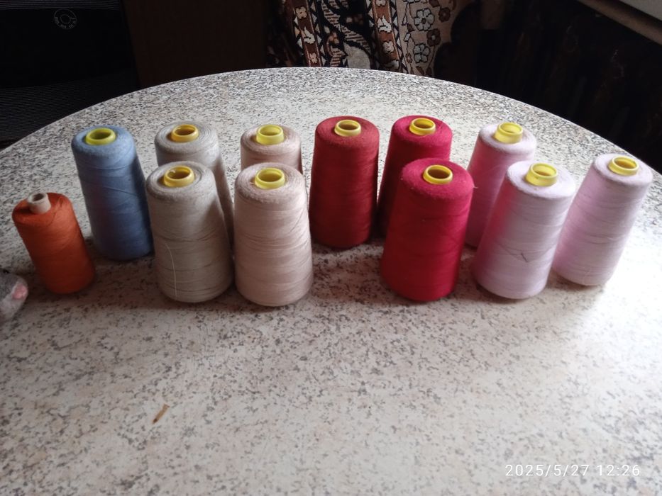 Продам нитки для шиття