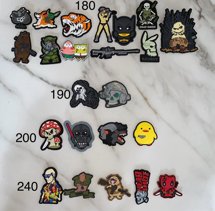 Патчі брелоки відкривачки пвх для військових