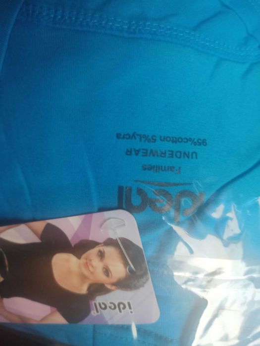 Bluzka  z krótkim rękawem niebieska czarna szara