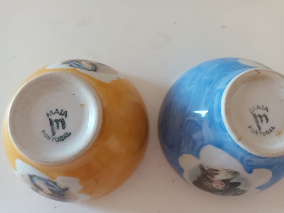2 Tigelinhas da marca "Mala m" de Portugal