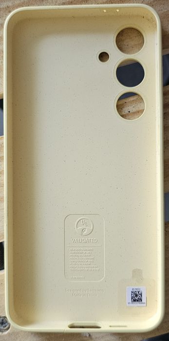 Oryginalne Etui Samsung Galaxy S24 FE Silicone Case – Żółte (Yellow)