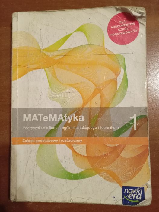 Matematyka podręcznik do klasy 1